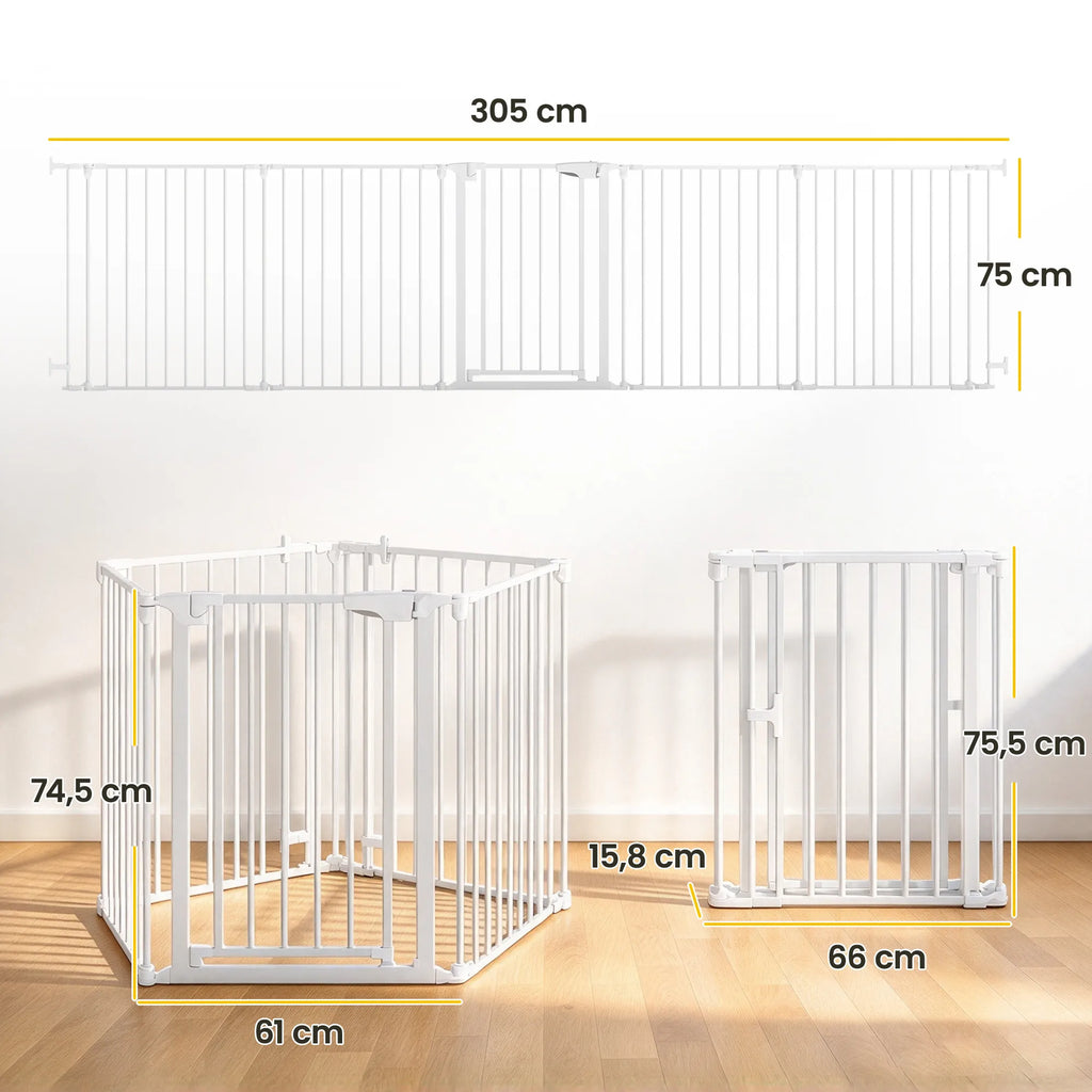 Apsauginių vartelių matmenų schema centimetrais
