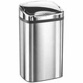 Automatinė šiukšliadėžė su judesio jutikliu, 30 l, sidabrinė