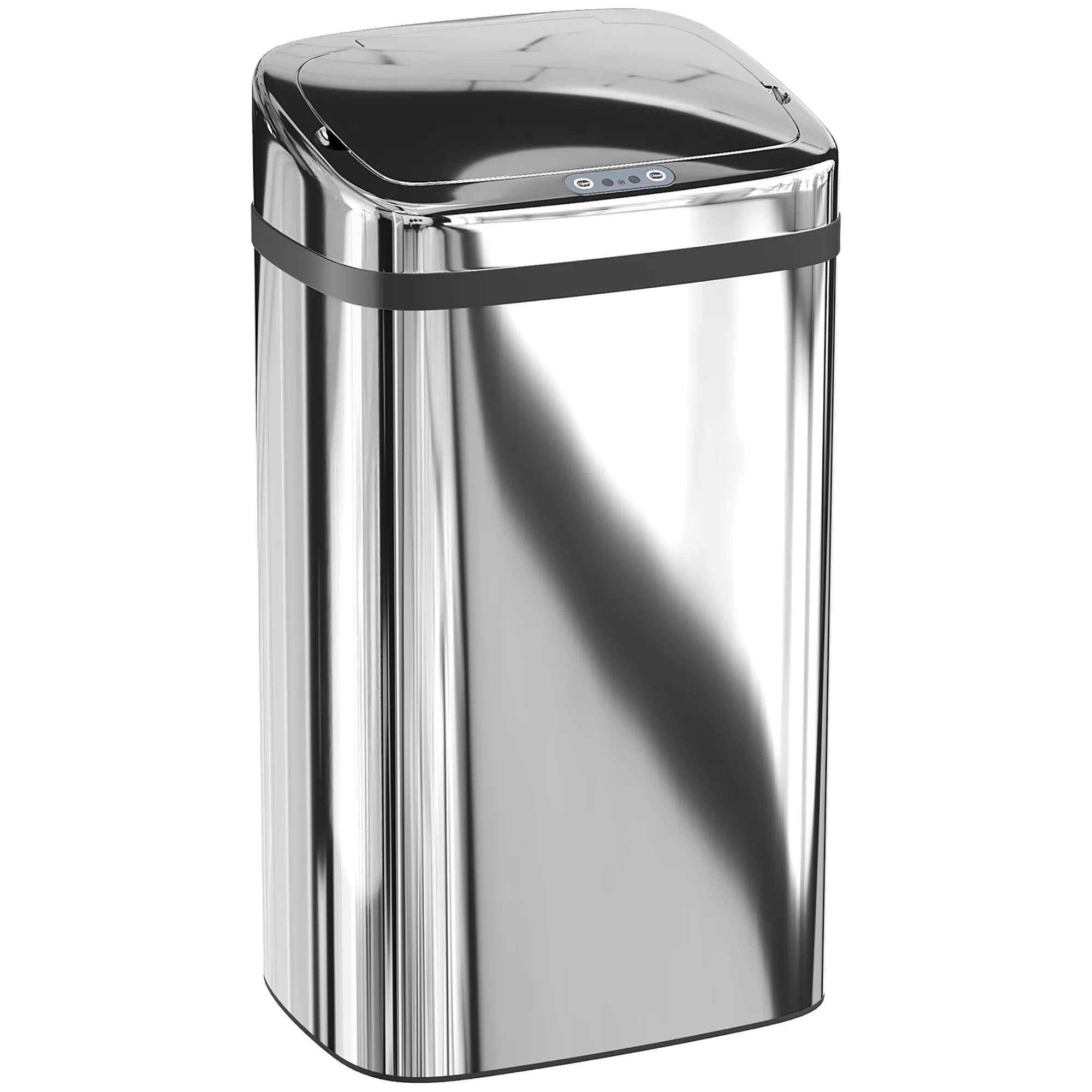 Automatinė šiukšliadėžė su judesio jutikliu, 30 l, sidabrinė