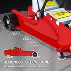 Automobilinis domkratas 2,5 t, 8–38 cm, raudonas