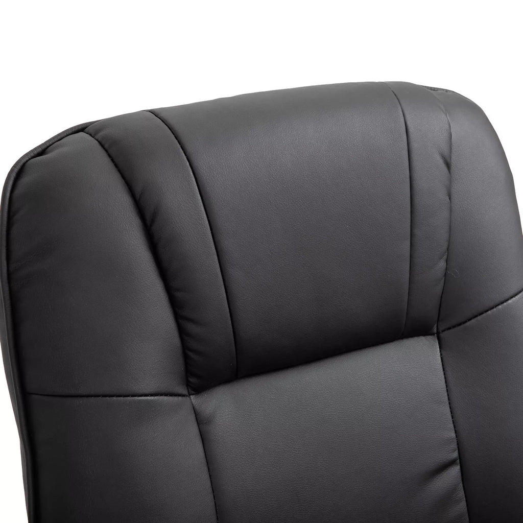 TV fotelis su atlošiamąja funkcija iki 120 kg, juodas