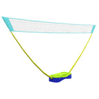 Badmintono ir tinklinio tinklo rinkinys, 400 cm, mėlynas/žalias