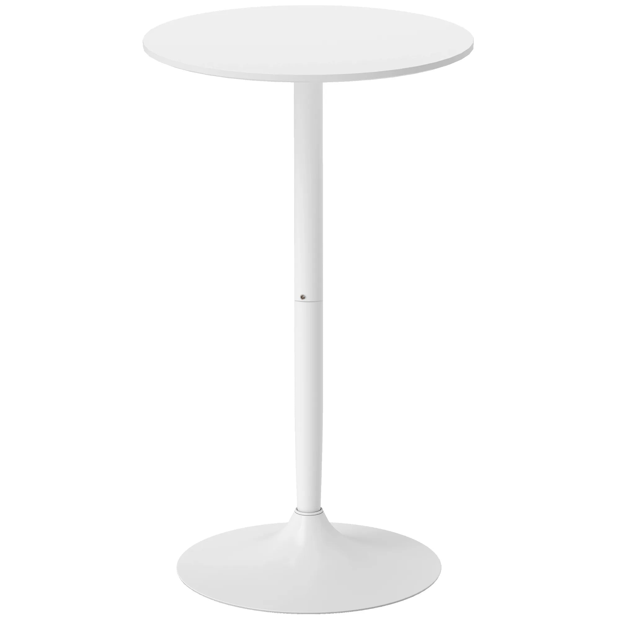 Baras Stalas, stalas 2 asmenims, 60 x 60 x 102 cm, baltas