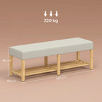 Batų suoliuko matmenų schema centimetrais, apkrova iki 220 kg