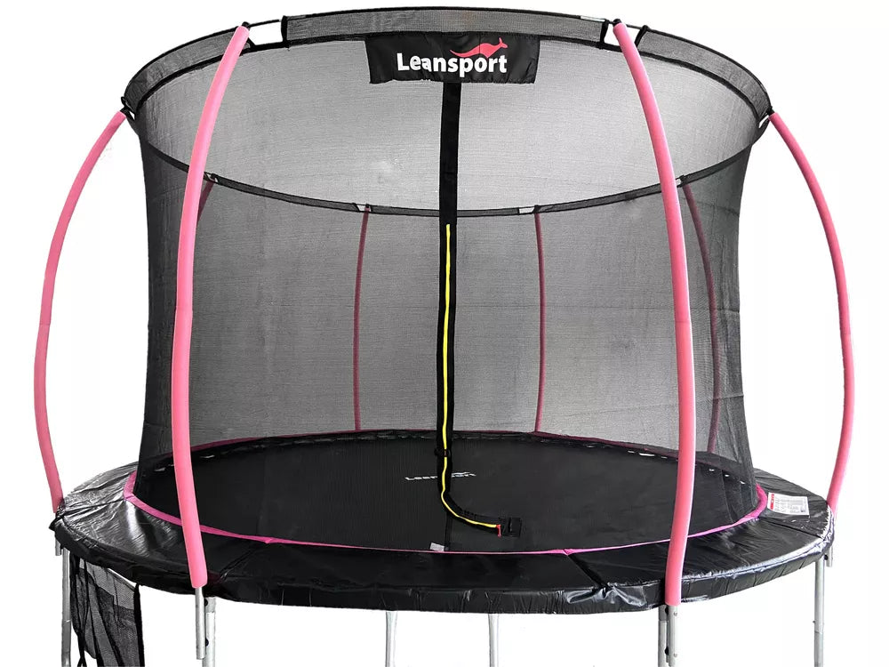 Batutas Sport Max, 426 cm, juodai rožinis