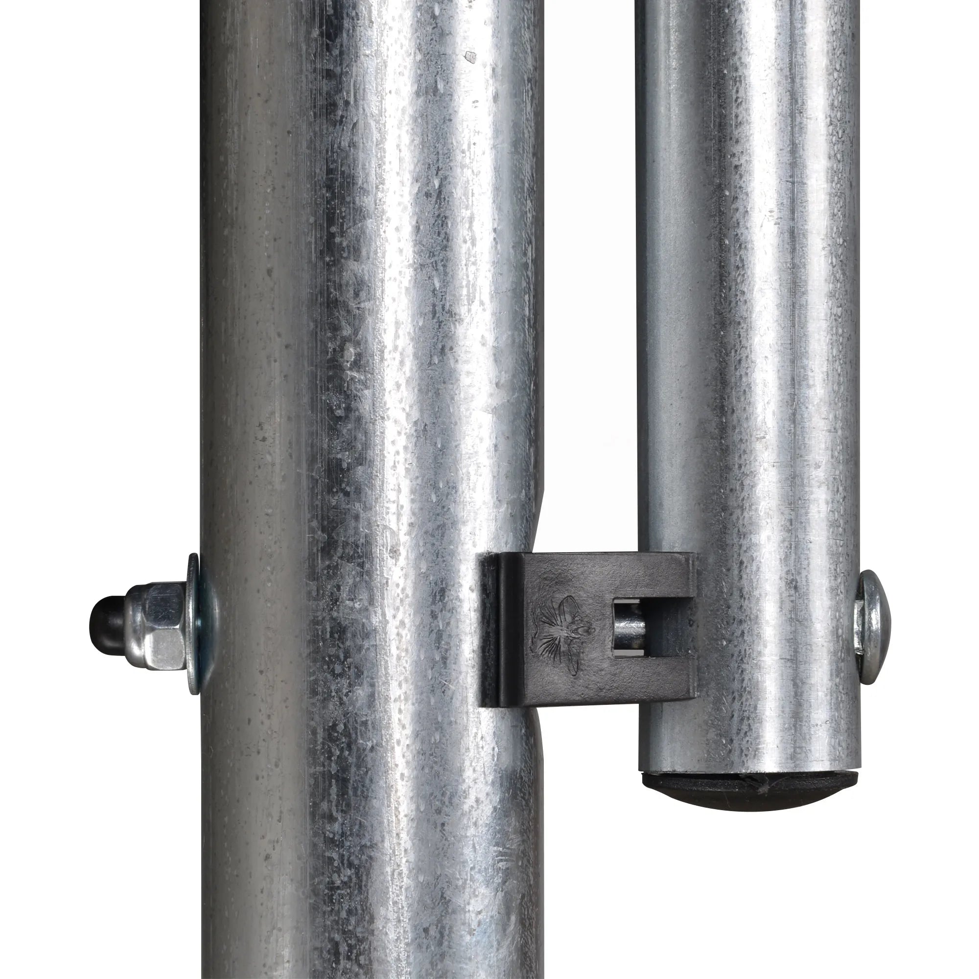 Batutas su apsauginiu tinklu Sodo batutas, skirtas naudoti viduje ir lauke Fitneso batutas paaugliams ir suaugusiems Plieninis Mėlynas + juodas iki 113,6 kg Ø305 x 248H cm