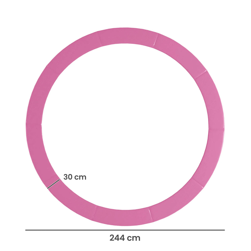 Batuto apsauginis kraštas, 244 cm, rožinis