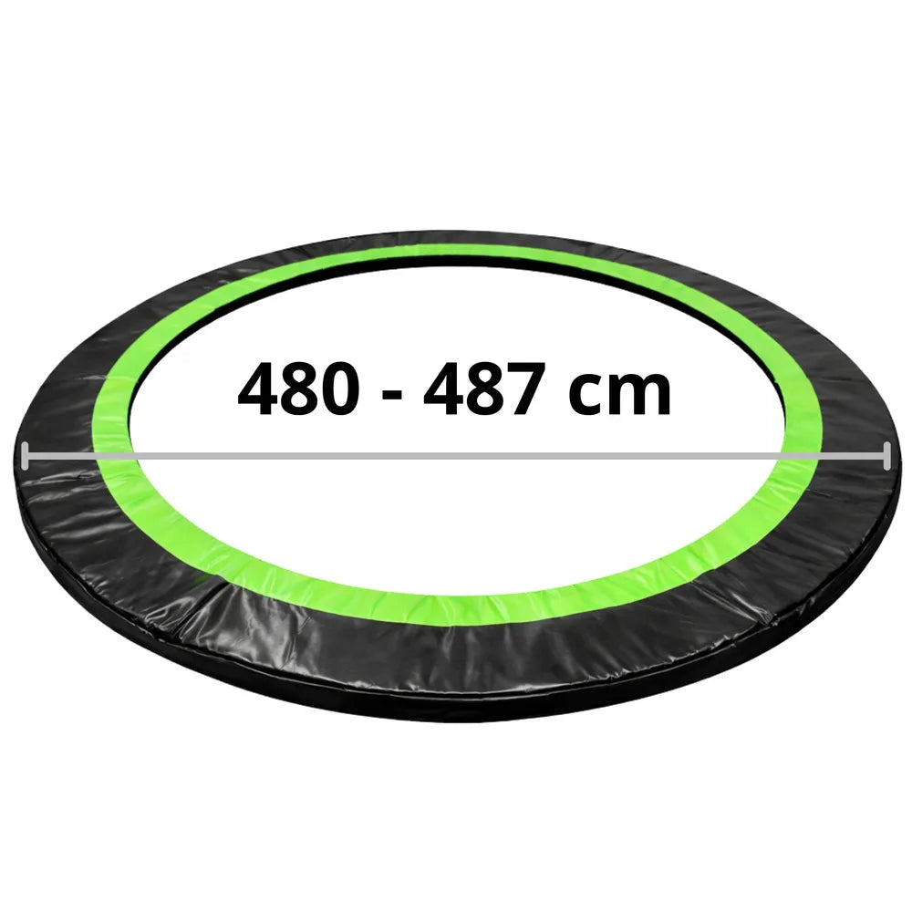 Batuto apsauginis kraštas, apsauginis apvadas spyruoklėms, 38 cm, juodas