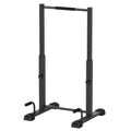 Dip stotis, atsispaudimų stovas, aukštis reguliuojamas nuo 93 iki 117 cm, 540 kg apkrova, viso kūno treniruotė, juoda spalva