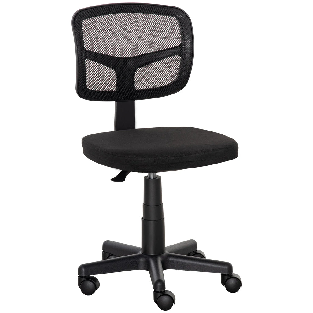 Biuro kėdė ergonomiška reguliuojama iki 120 kg, juoda