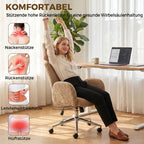 Biuro kėdė ergonomiška reguliuojama ruda