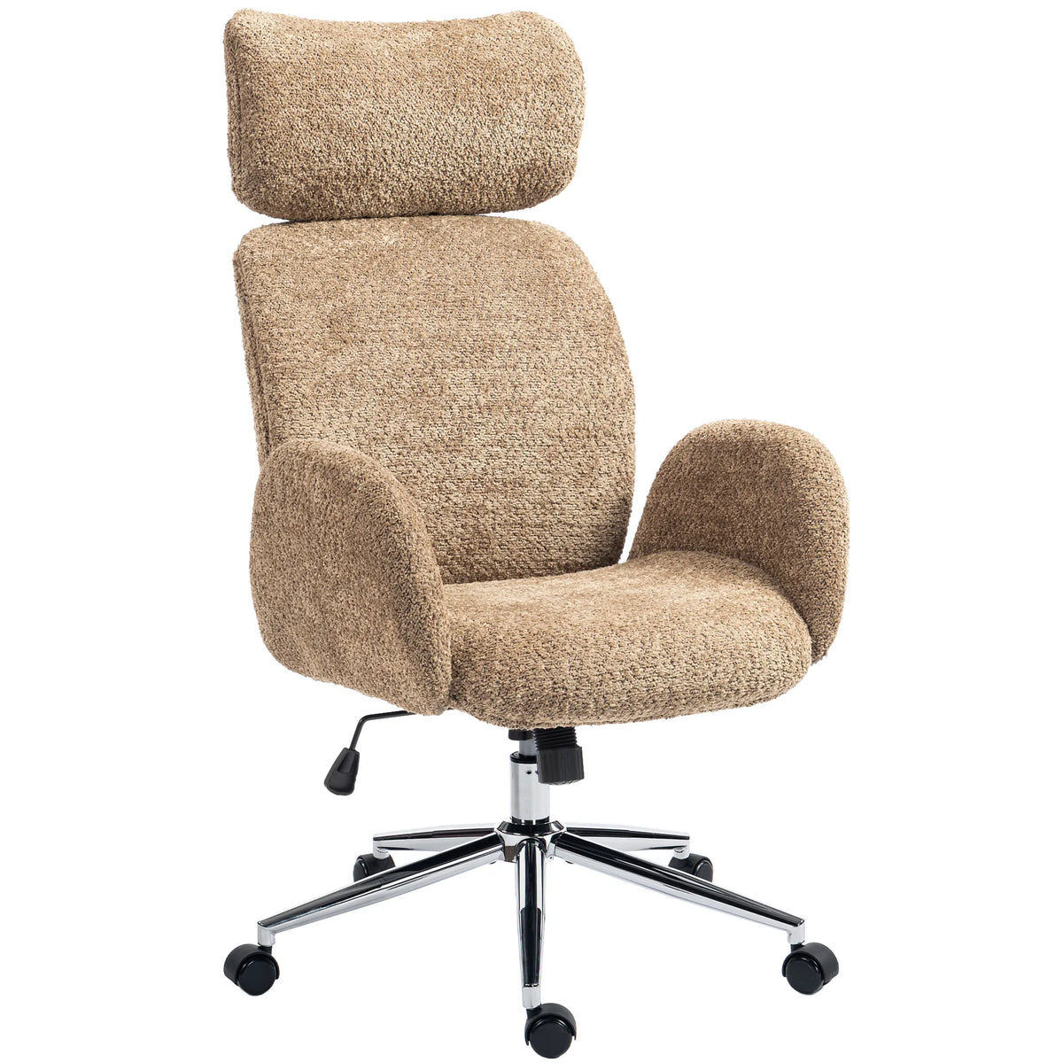 Biuro kėdė ergonomiška reguliuojama ruda