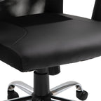 Biuro kėdė ergonomiška reguliuojamo aukščio juoda