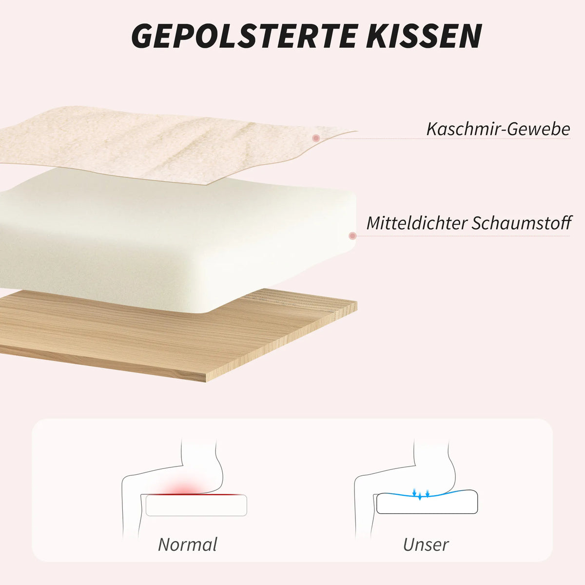 Biuro kėdė ergonomiška reguliuojamo aukščio, kreminės baltos spalvos