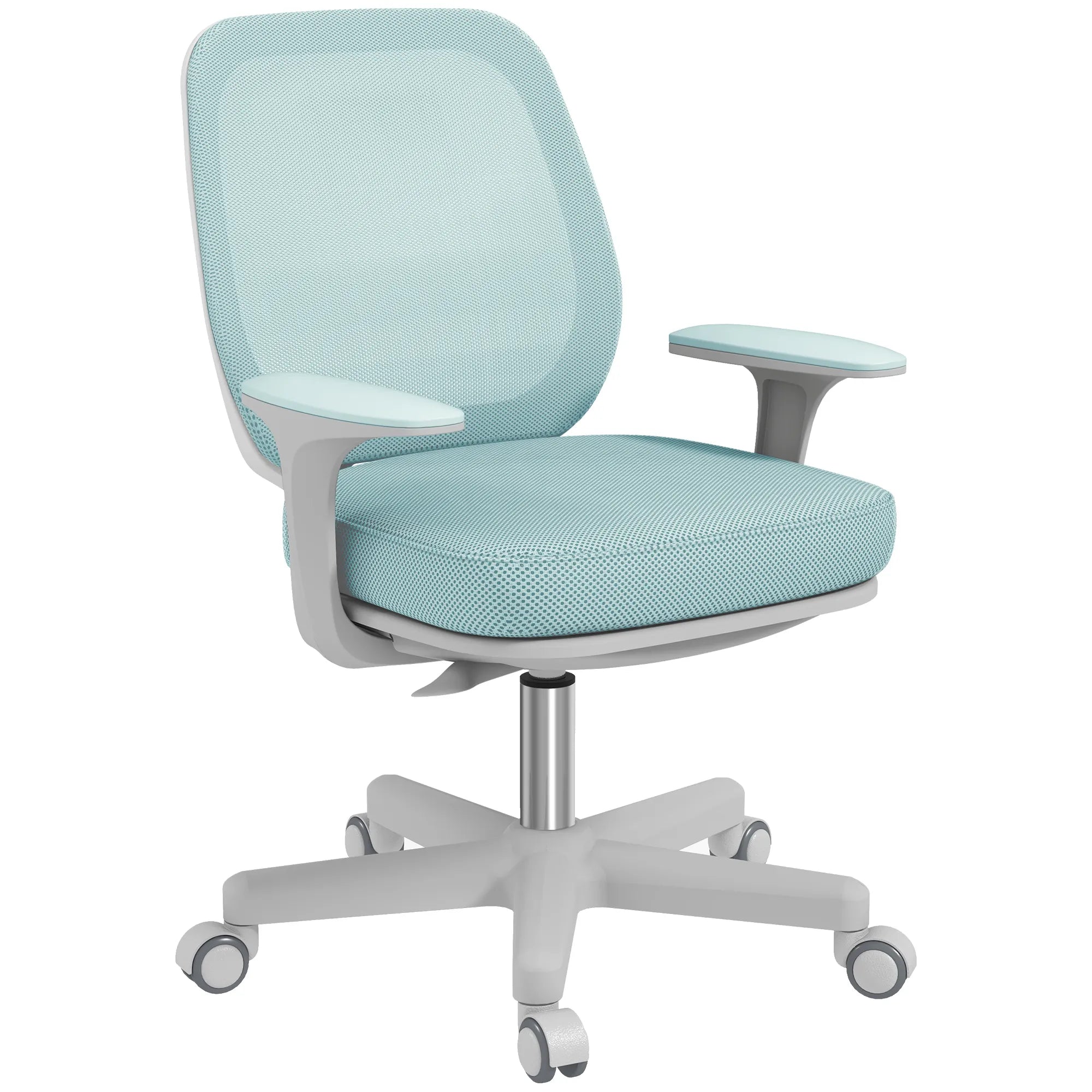 Biuro kėdė ergonomiška reguliuojamo aukščio žalia