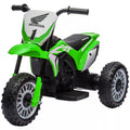 Elektrinis motociklas Honda CRF450RL 18–36 mėn. vaikams, žalias