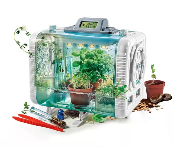 Botanikos eksperimentų rinkinys „Hi-Tech“ šiltnamis, lenkų kalba, Clementoni 50915