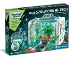 Botanikos eksperimentų rinkinys „Hi-Tech“ šiltnamis, lenkų kalba, Clementoni 50915
