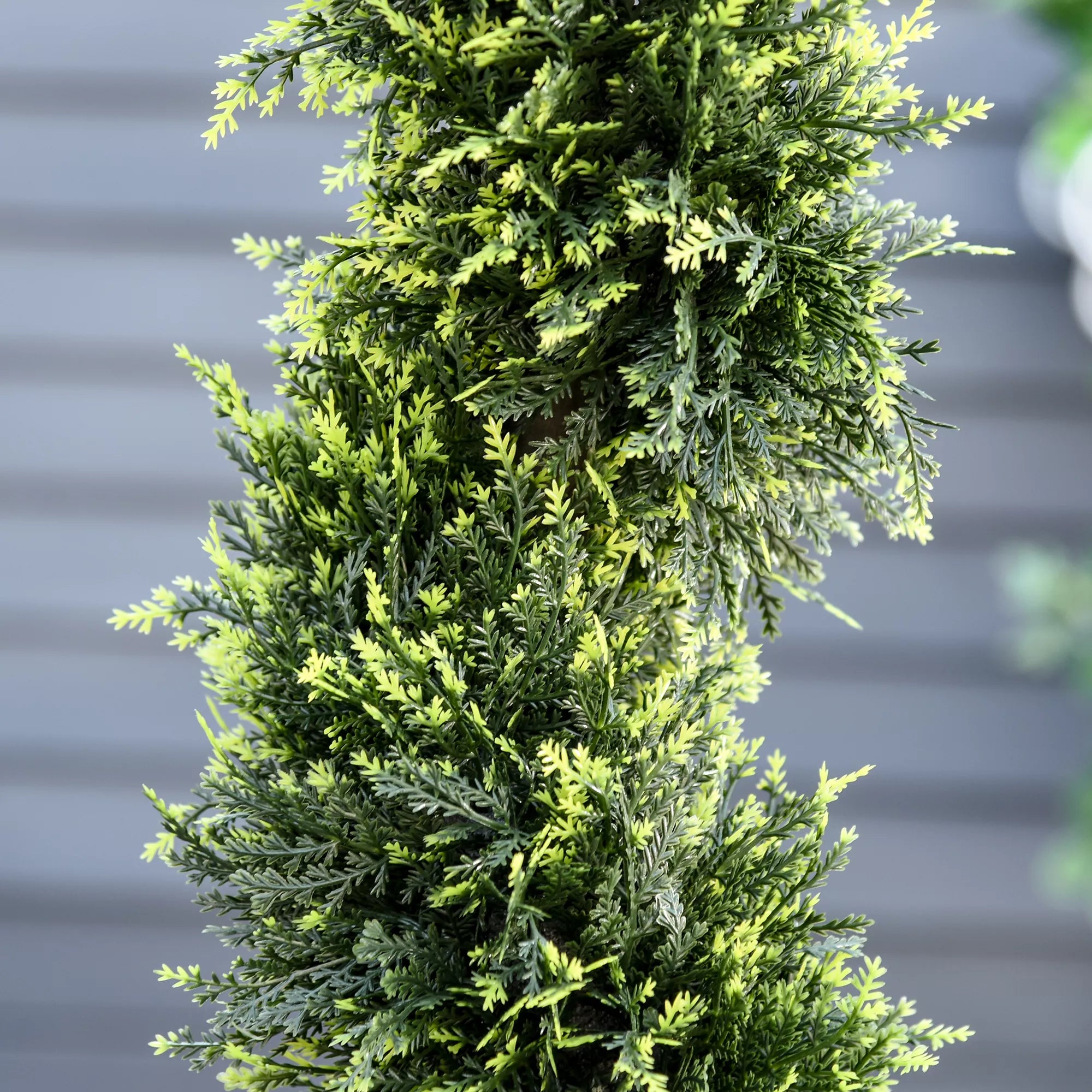 Dirbtinis spiralinis augalas, 90 cm, žalias