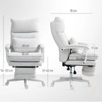 Biuro kėdės matmenų schema: plotis 70 cm, aukštis 114-122 cm