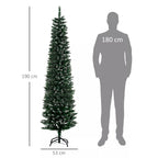 Kalėdų eglutė 190 cm, labai tikroviška, 570 šakų, atspari ugniai, stabili bazė, žalia