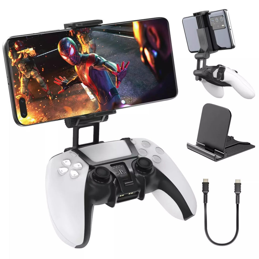 Telefono laikiklis skirtas PlayStation 5 pulteliui, žaidimams
