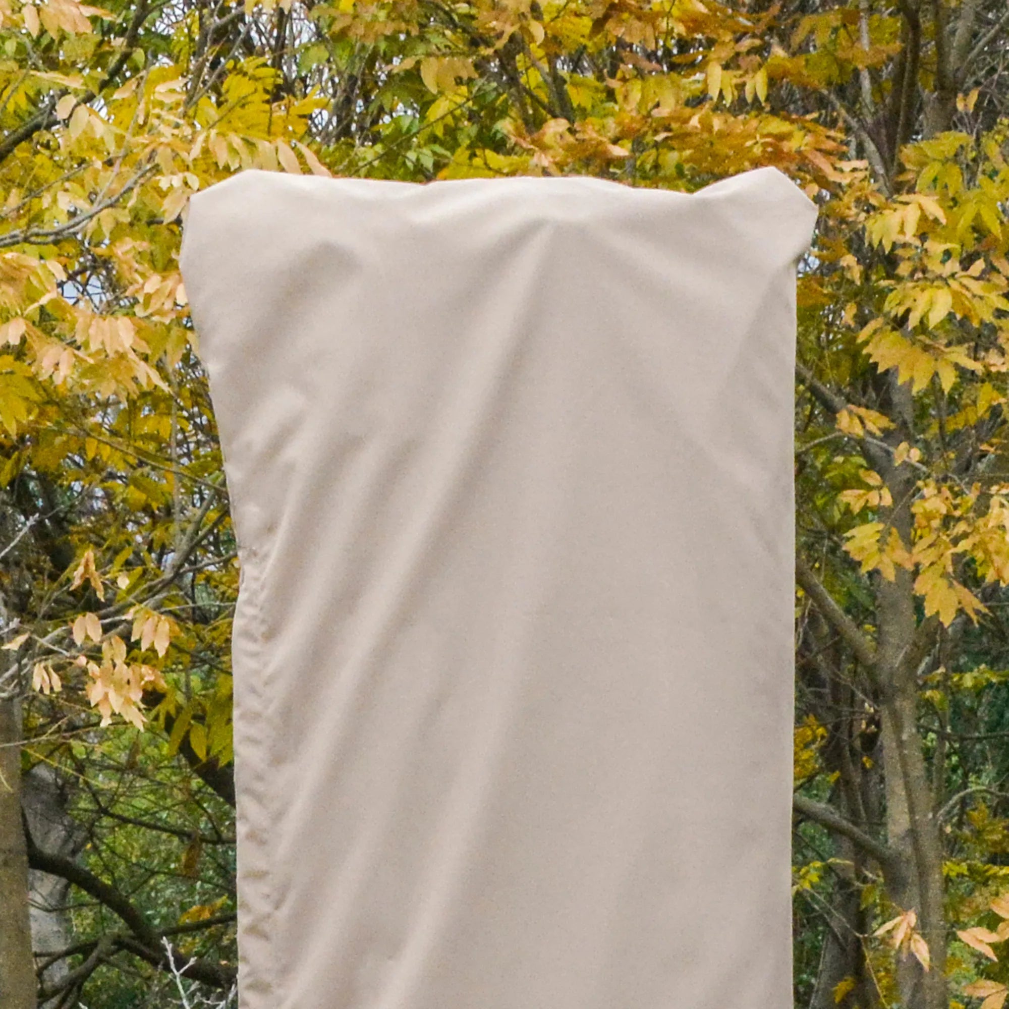 Skėčio apsauginis apvalkalas, atsparus oro sąlygoms, vėjui, su virvės užsegimu, skirtas lauko skėčiams Ø60 x 160 cm