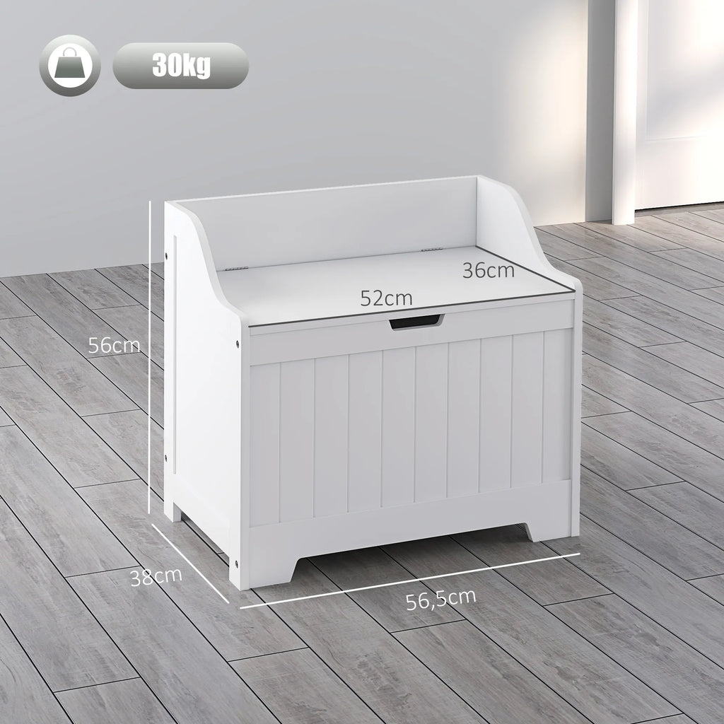 Daiktadėžė su dangčiu, lauko 61L, balta