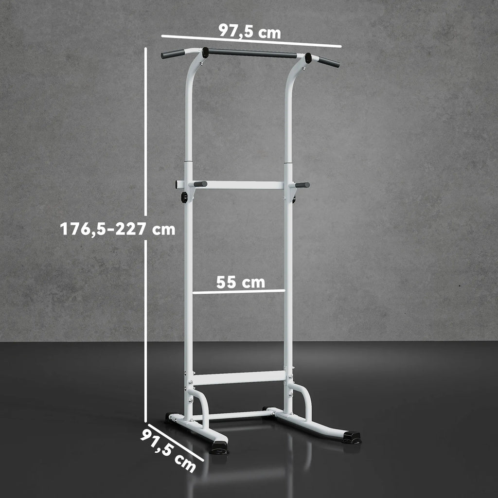 Daugiafunkcė prisitraukimų stotelė, 176,5–227 cm, reguliuojamo aukščio