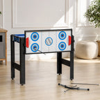 Daugiafunkcis žaidimų stalas 5-in-1 su priedais, 91x45,5x76 cm, mėlynas
