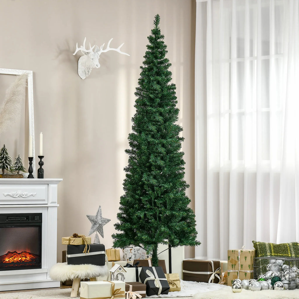 Dirbtinė eglutė su LED apšvietimu, 210 cm, žalia 631 šakelės