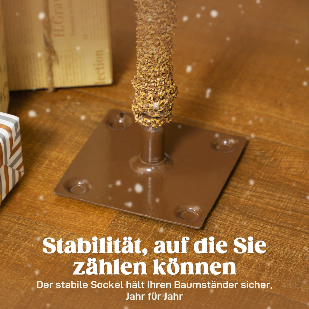 Dirbtinė eglutė su sniegu, 3 vnt. komplektas, žalia/balta