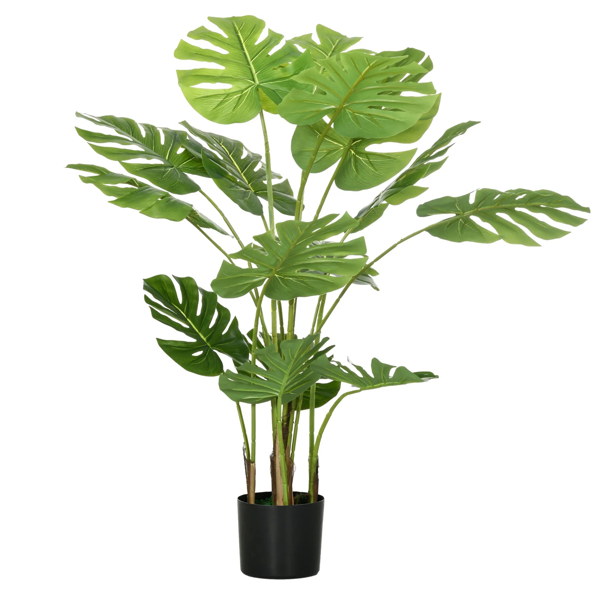 Dirbtinė Monstera Deliciosa, 120 cm, žalia