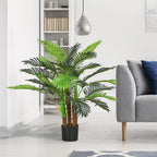 Dirbtinė palmė, 1 m, su vazonu, žalia