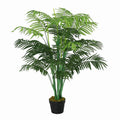 Dirbtinė palmė, 125 cm, su vazonu, žalia
