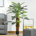 Dirbtinė palmė, 1,6 m, žalia