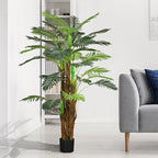 Dirbtinė palmė, 1,6 m, žalia
