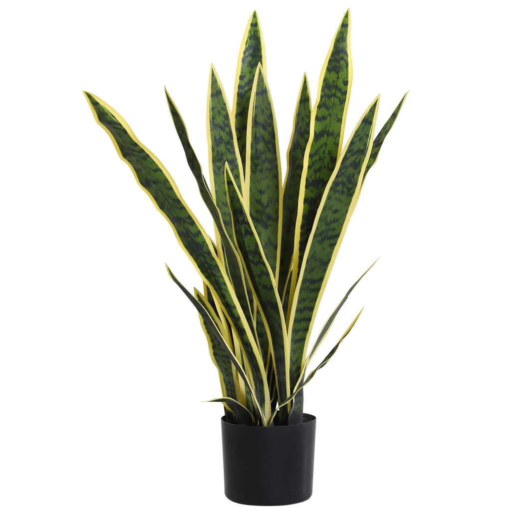 Dirbtinė sanseverija 77 cm žalia