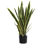 Dirbtinė sanseverija 77 cm žalia