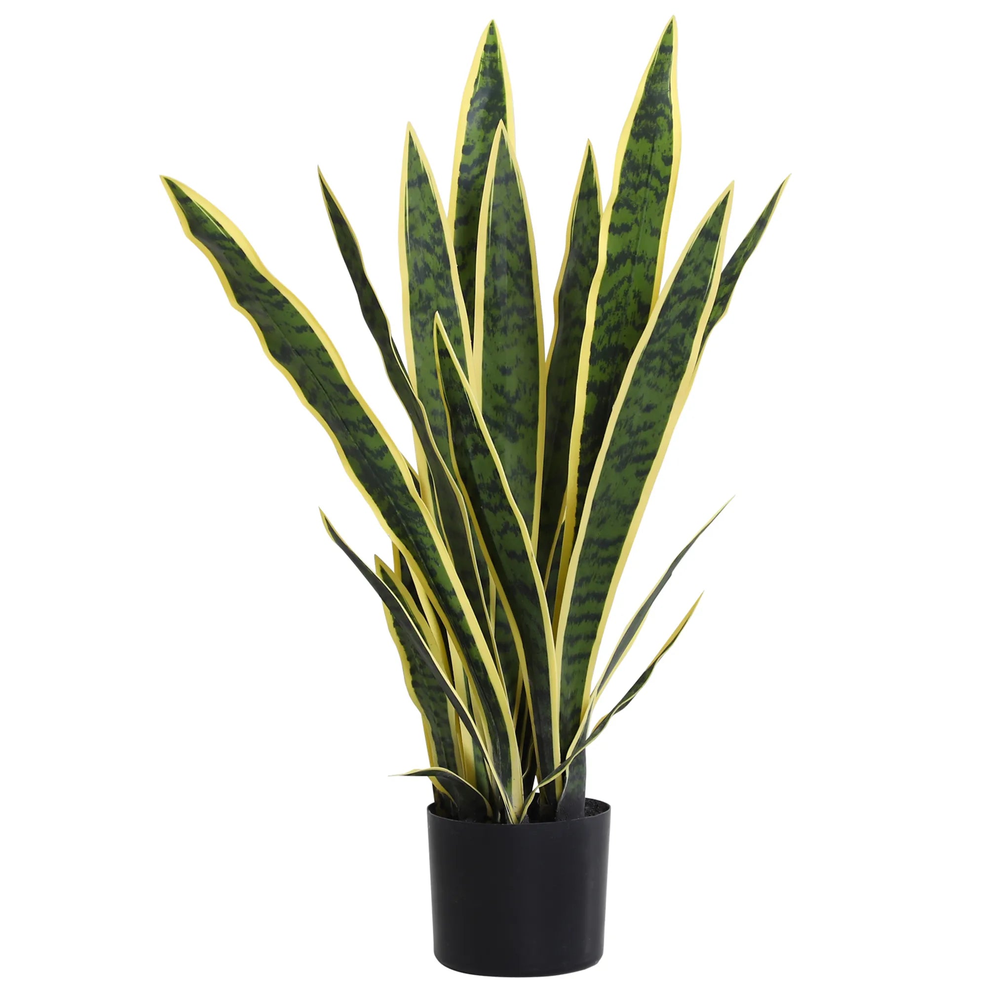 Dirbtinė sanseverija 77 cm žalia