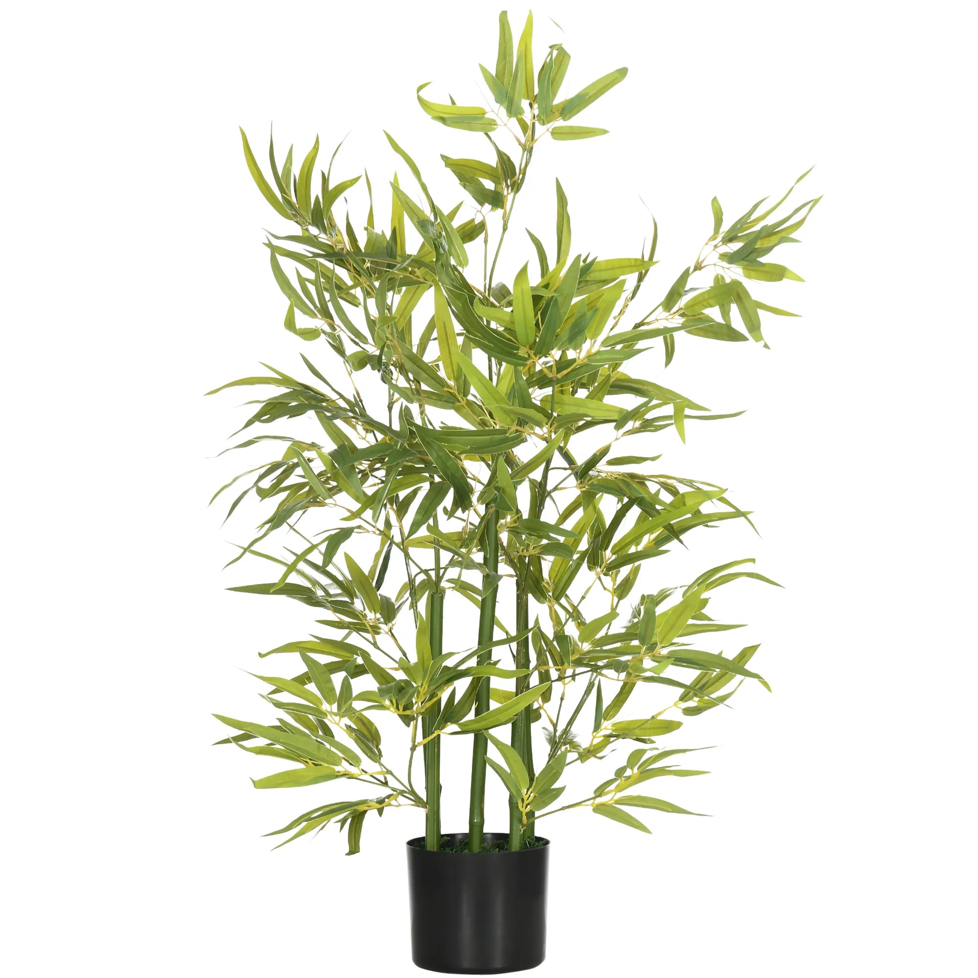 Dirbtinis bambukas, 90 cm, žalias