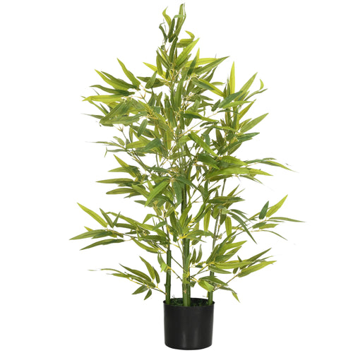 Dirbtinis bambukas, 90 cm, žalias