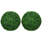 Dirbtinis buksmedis 50 cm, 2 vnt., žalias