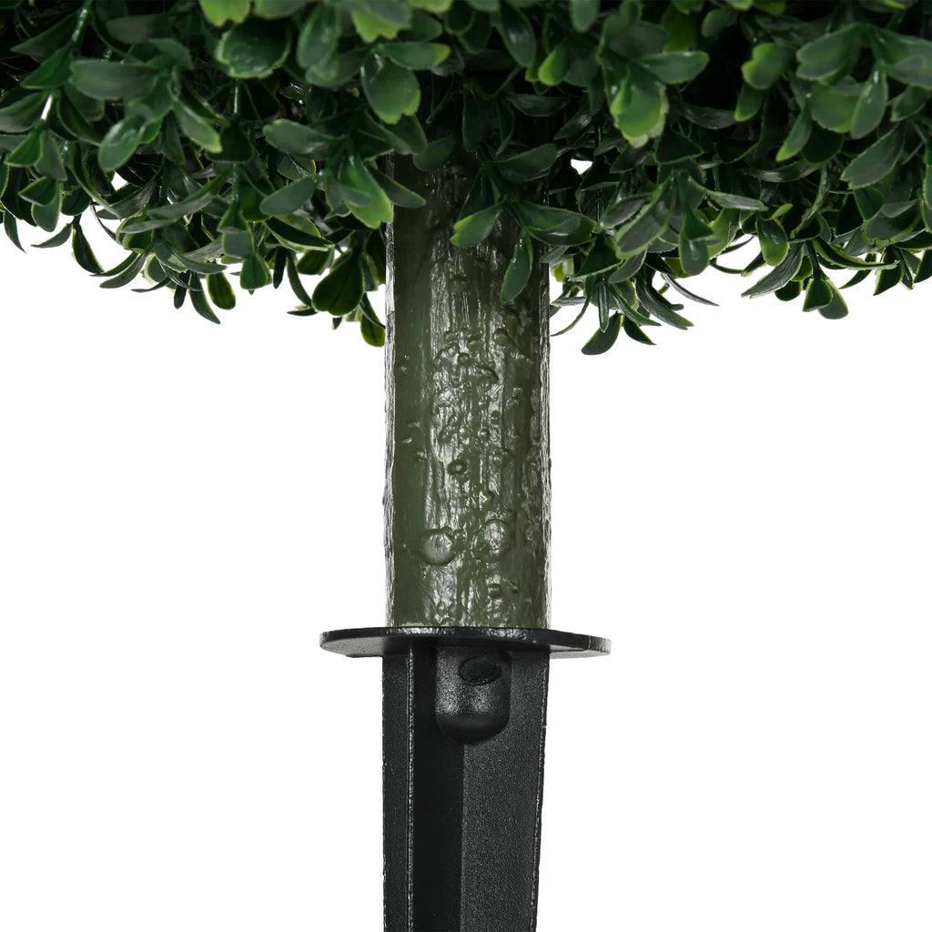 Dirbtinis buksmedis 70 cm, 2 vnt., žalias