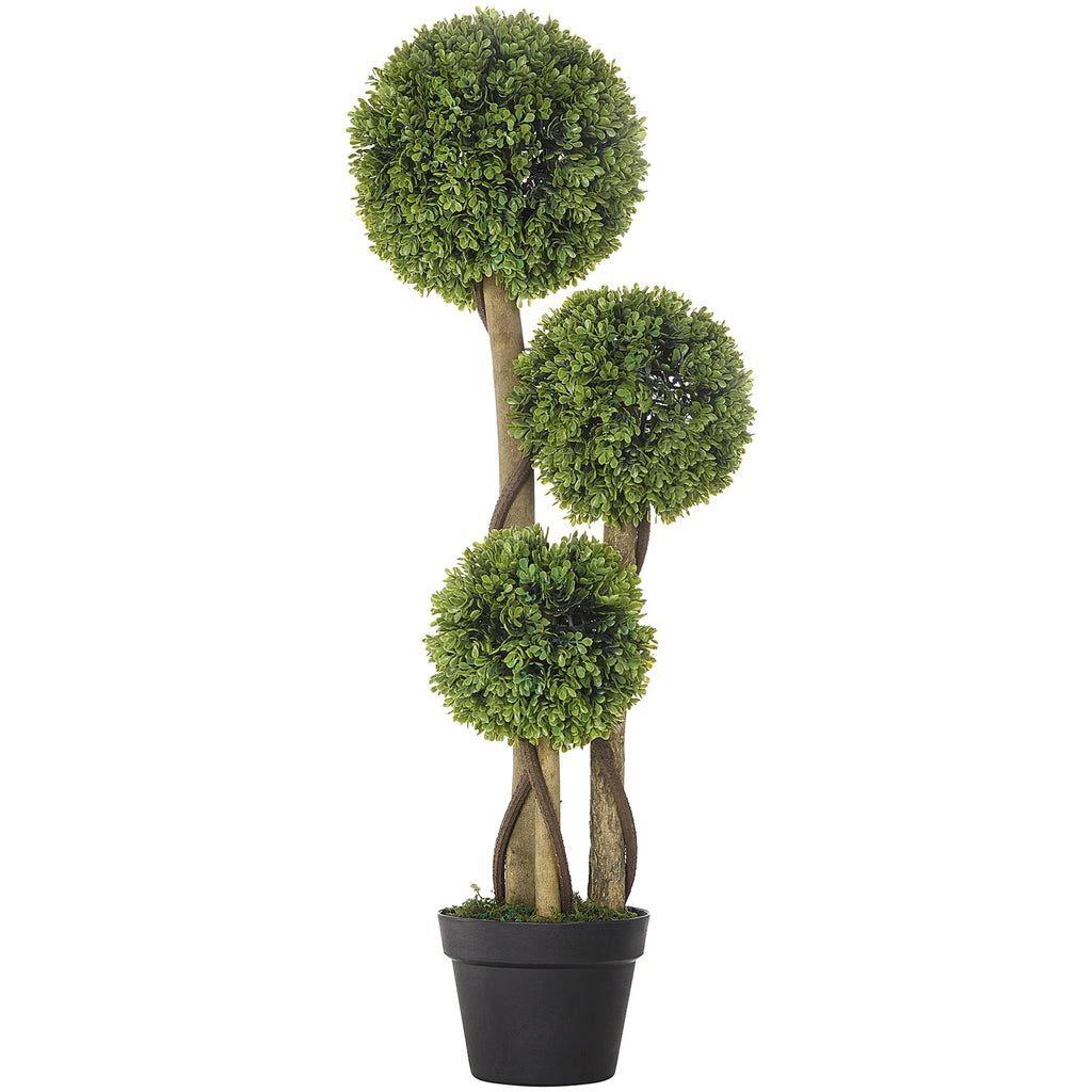 Dirbtinis buksmedis vazone 90 cm žalias