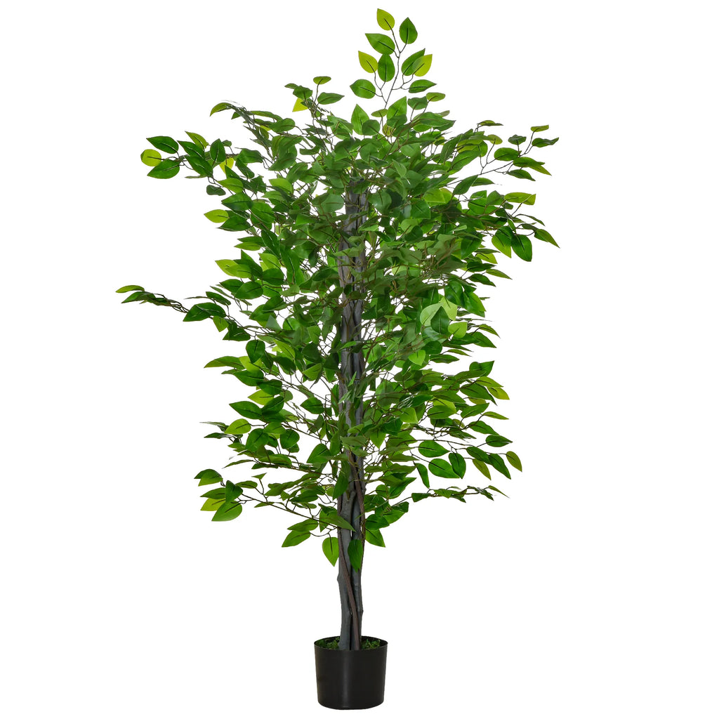 Dirbtinis fikusas, 135 cm aukščio, žalias