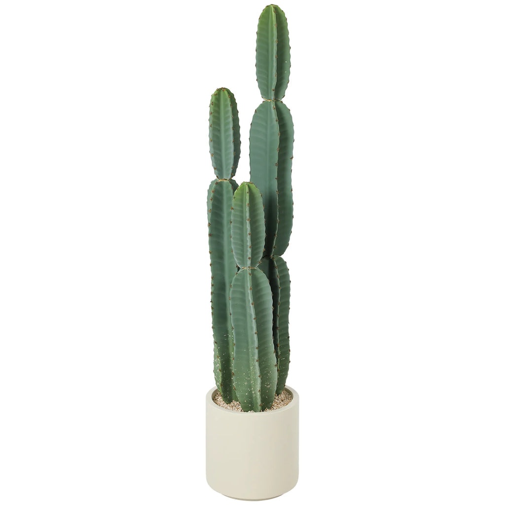 Dirbtinis kaktusas vazone 111 cm, žalias
