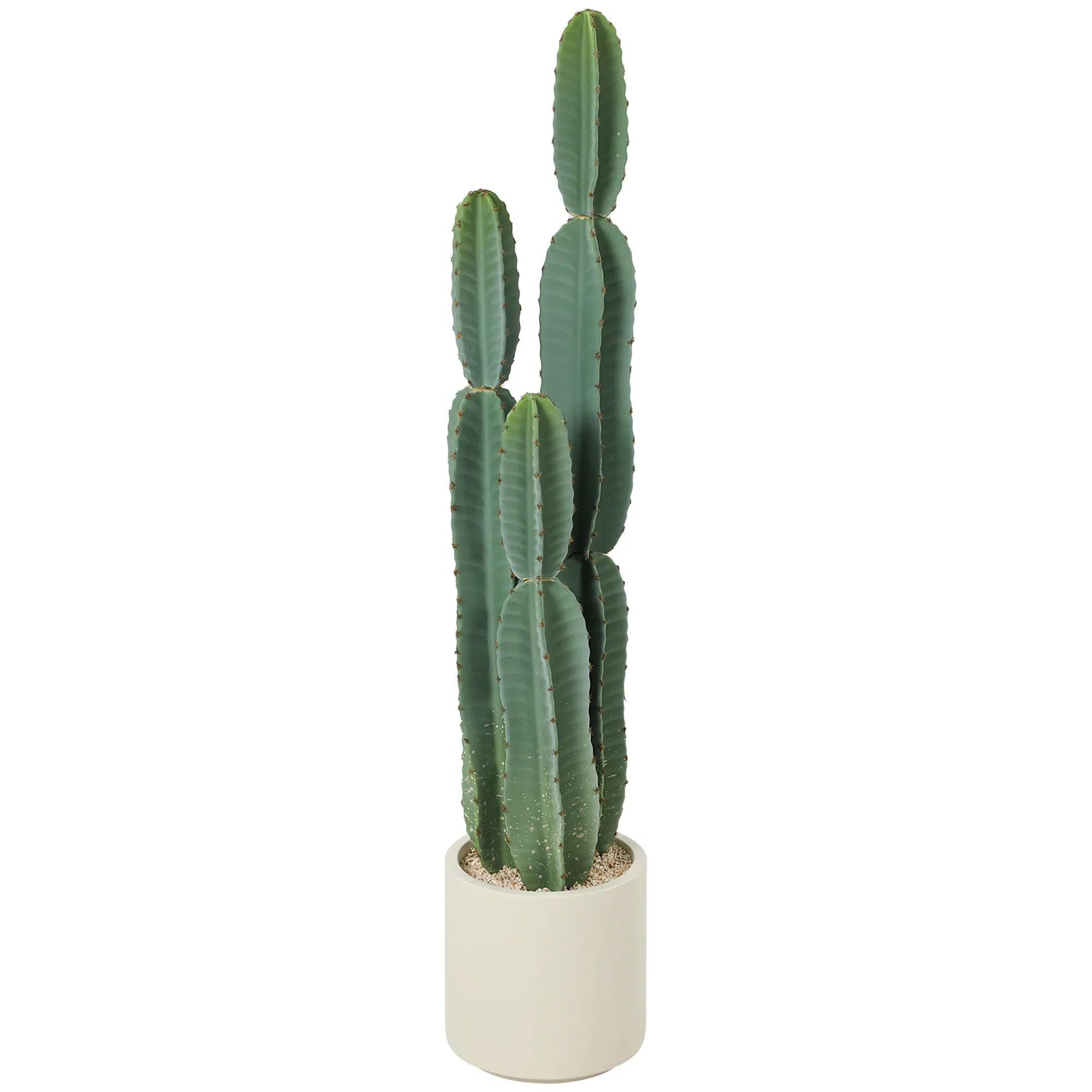 Dirbtinis kaktusas vazone 111 cm, žalias