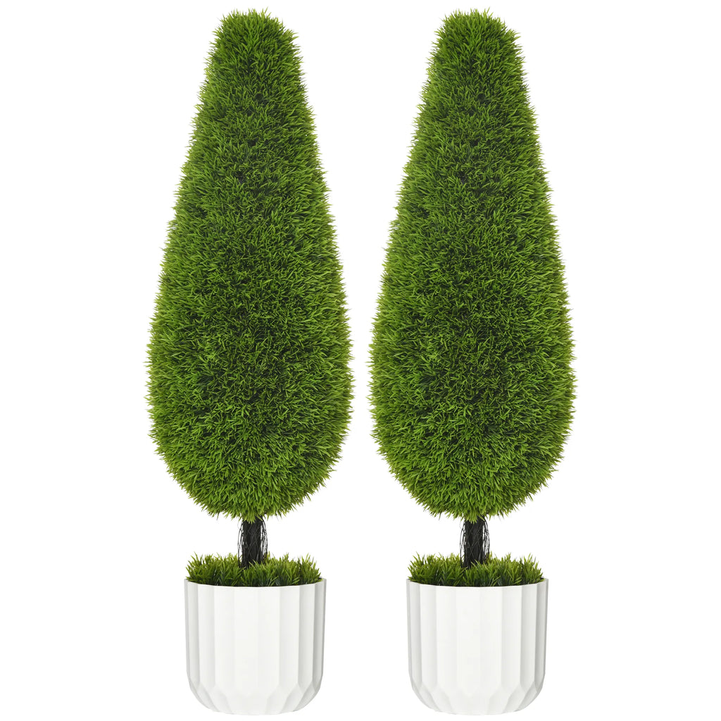 Dirbtinis kiparisas 90 cm, 2 vnt., žalias