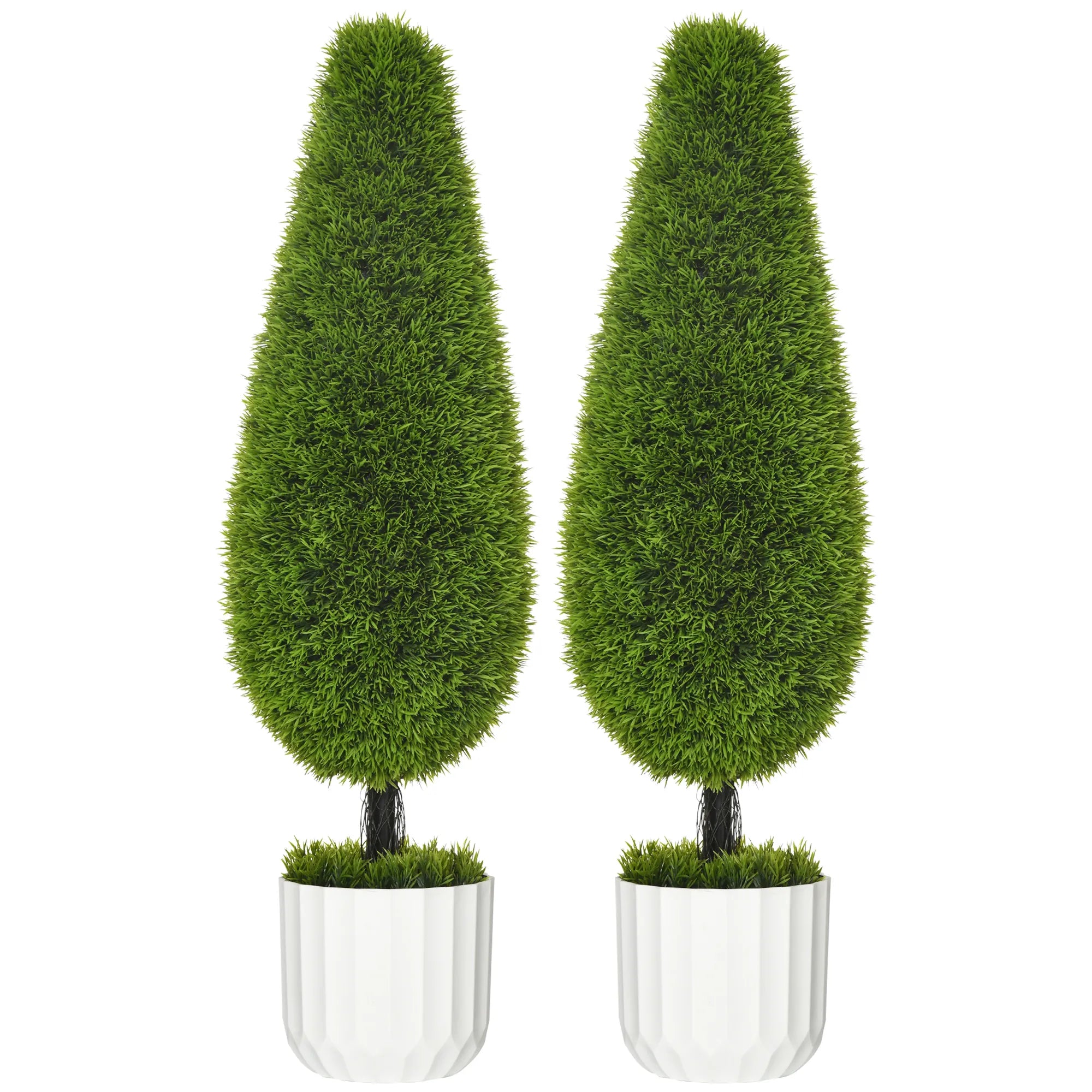 Dirbtinis kiparisas 90 cm, 2 vnt., žalias